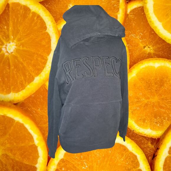 Under Armour Respect Black Hoodie with American Flag‎ on Arm Size Small - Picture 5 of 8